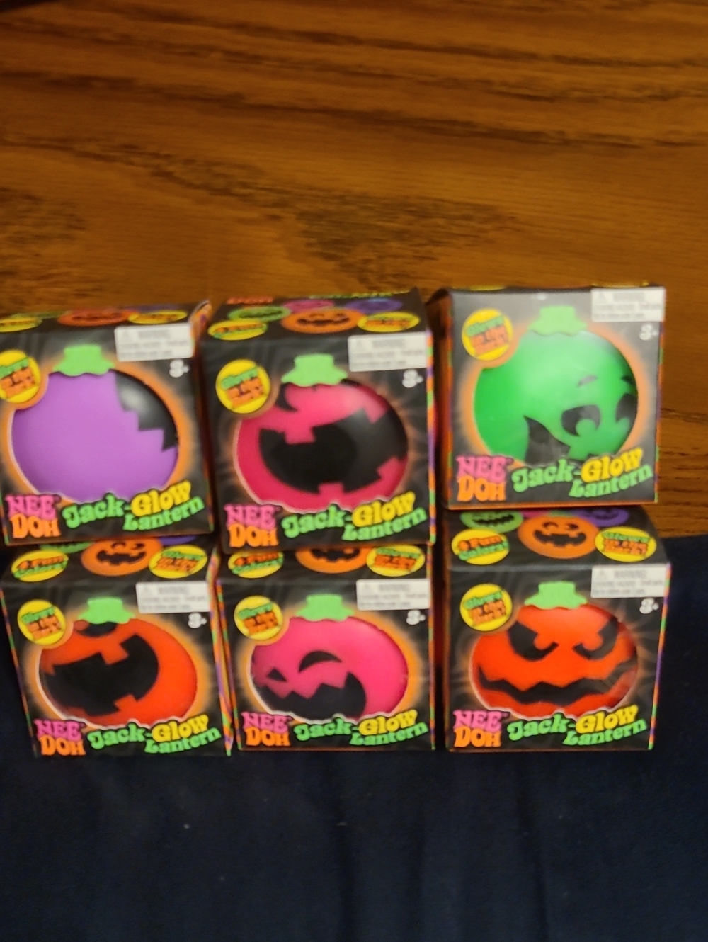 NEEDOH Glow Pumpkin Lanterns-Pick Your Color